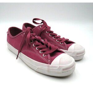 Converse Jack Purcell Cons Sneakers Mens 7.5 Womens 9 Purple Rose Low Top‎ Shoes